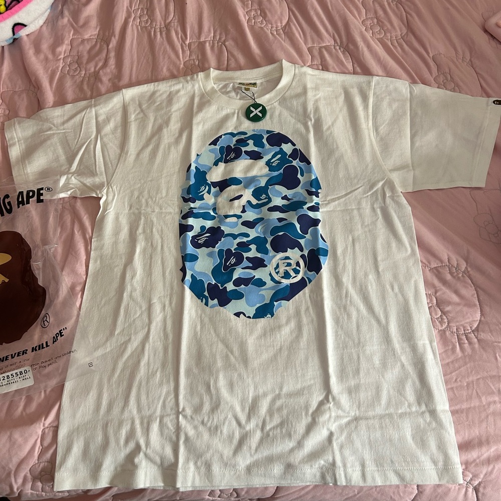 BAPE ABC Camo Big Ape Head Tee